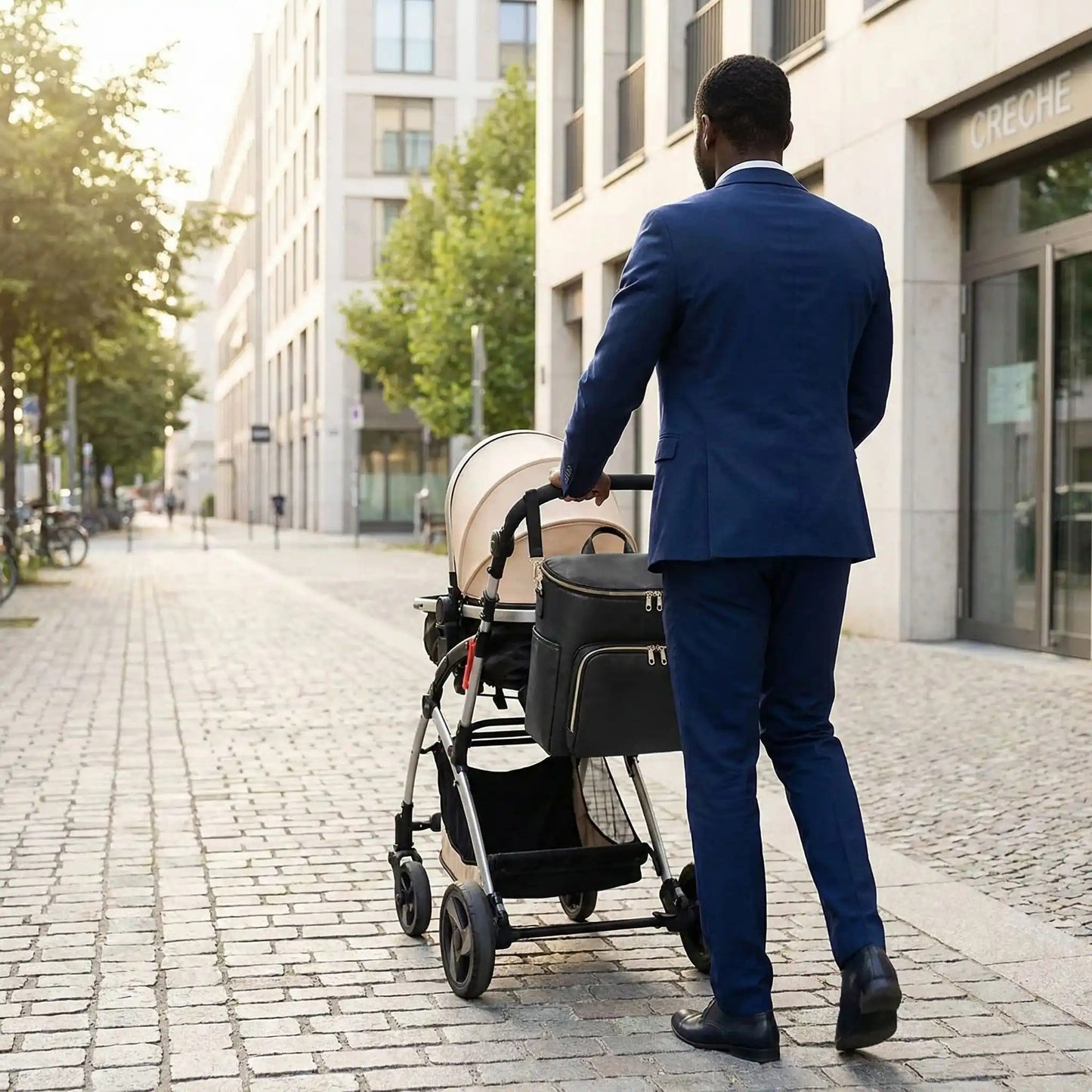 Vos déplacements en ville se feront sans tracas et avec tous les essentiels de bébé avec ce sac a dos a langer