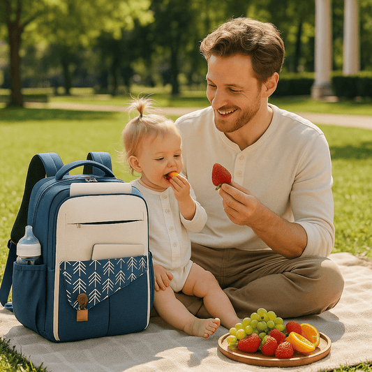Sac à langer parfait pour les promenades au parc