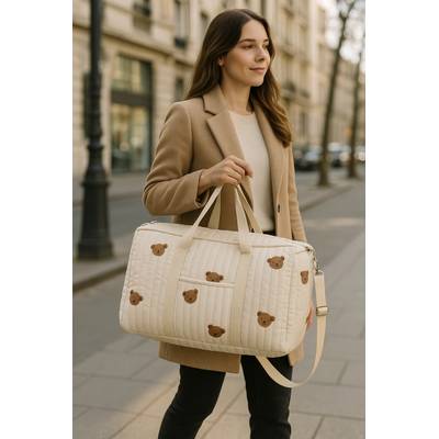 Faire les courses avec tout dans votre sac a langer
