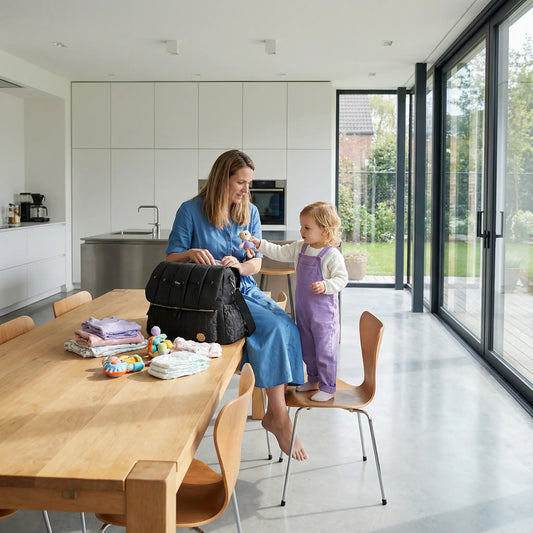 Avec ce sac à langer sac à dos vous pouvez ranger tout le nécessaire pour votre enfant et même davantage