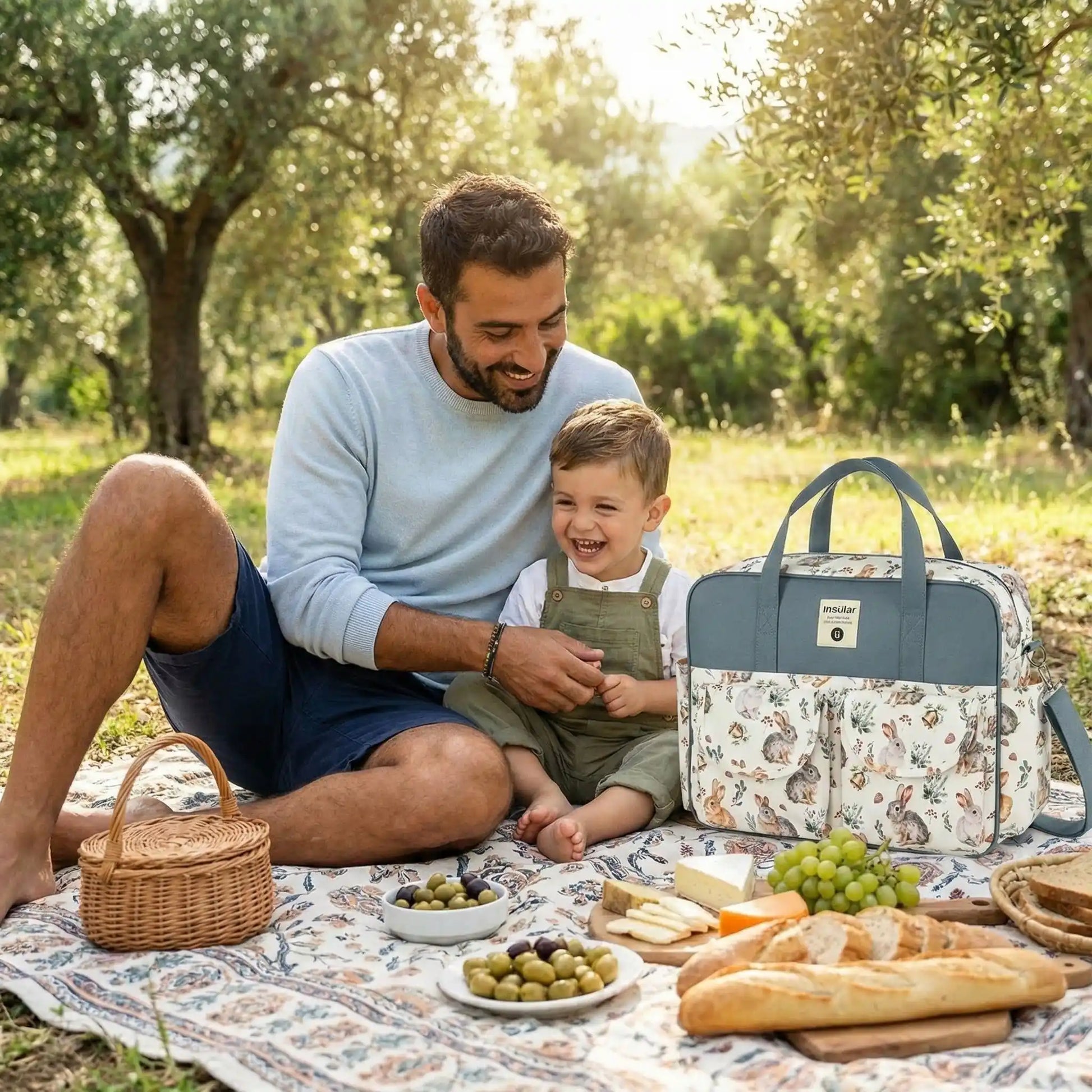 Avec notre sac de maternité bonjour les sorties extérieures avec votre petit trésor  