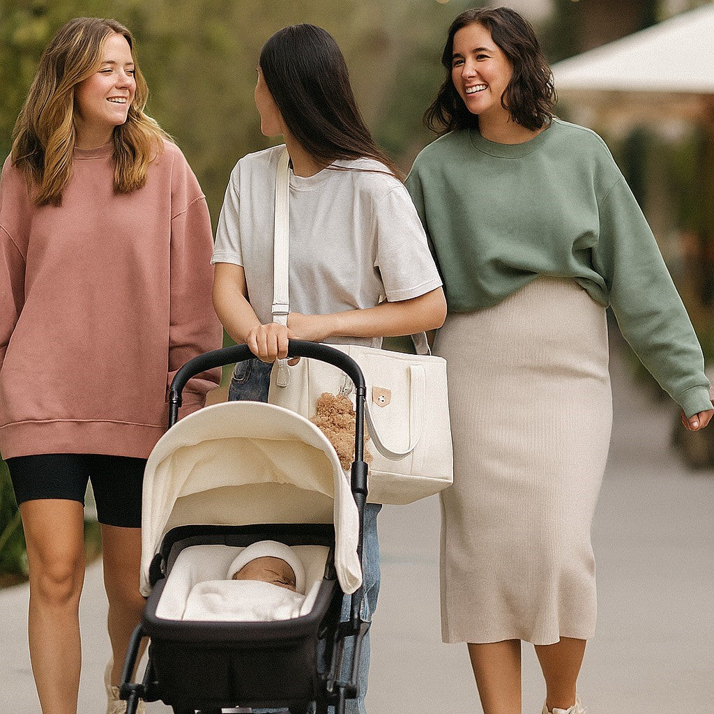 sac à langer efficace et stylé pour belle sortie entre amies.