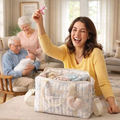 Satisfaction assurée puisqu'on trouve rapidement dans le sac de naissance bebe