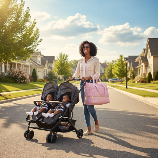 sac de maternité essentiels 2 bébés  promenades sereines