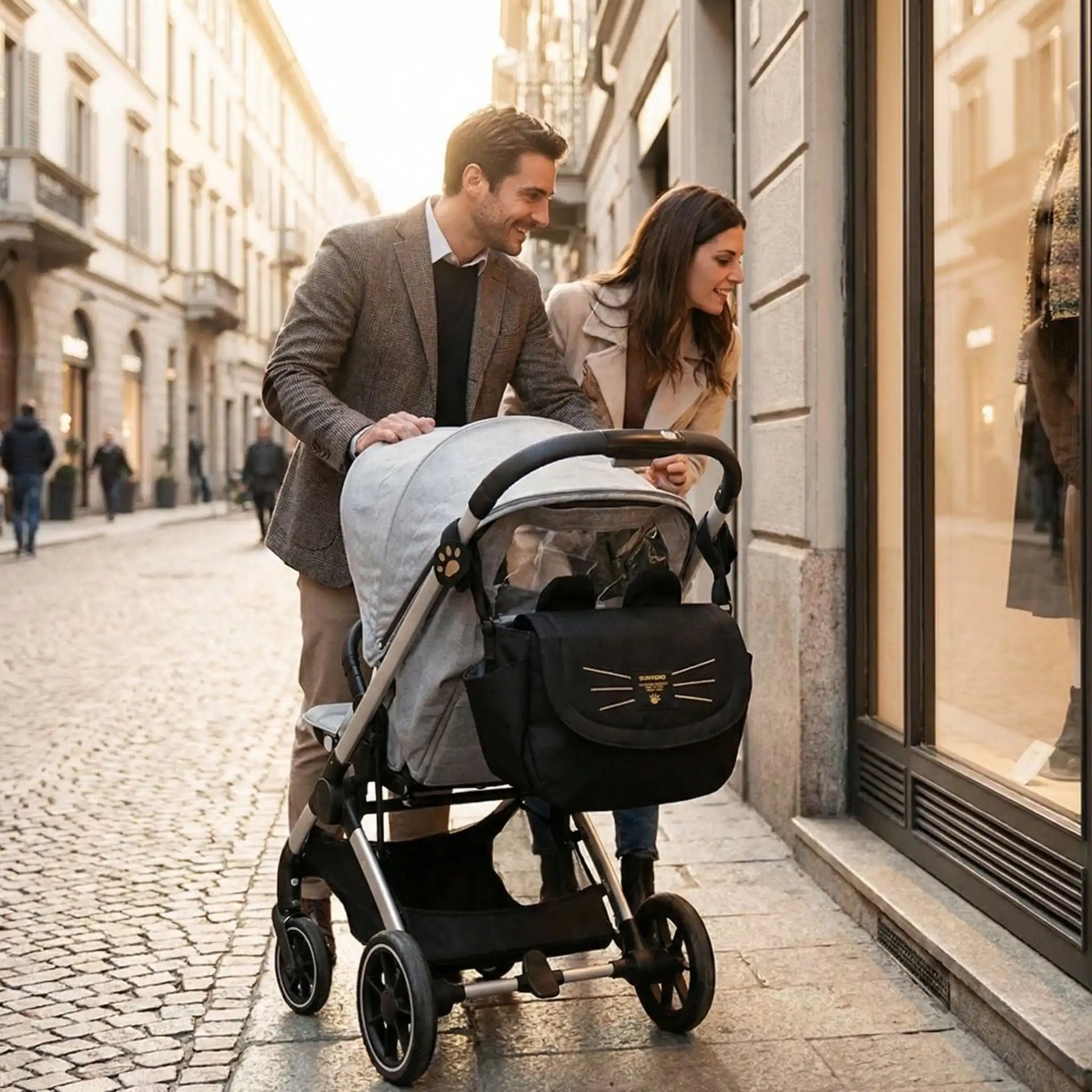 visite ville mains libres mini sac a langer Chac